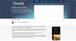 Desktop Screenshot of pardus.com.tr