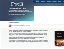 Tablet Screenshot of pardus.com.tr